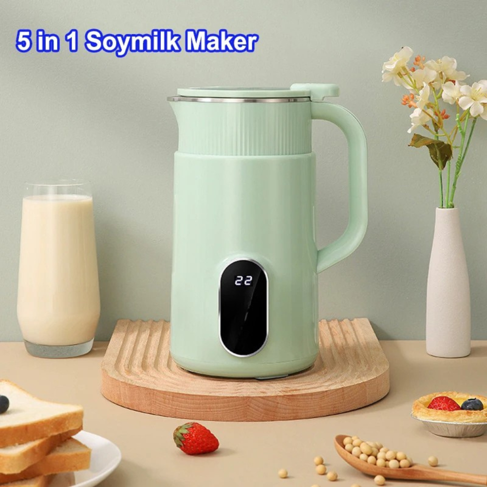Soy Milk Maker 800ml LED Digital Multifunction Juicer Blender - 220V