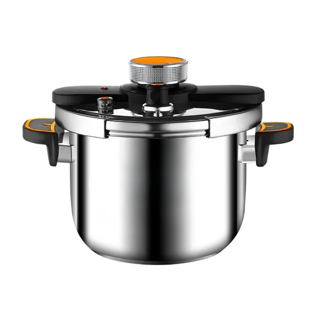 Pressure Cooker 22cm 5L 304 Stainless Steel Explosion Resistant Cooking Pot
