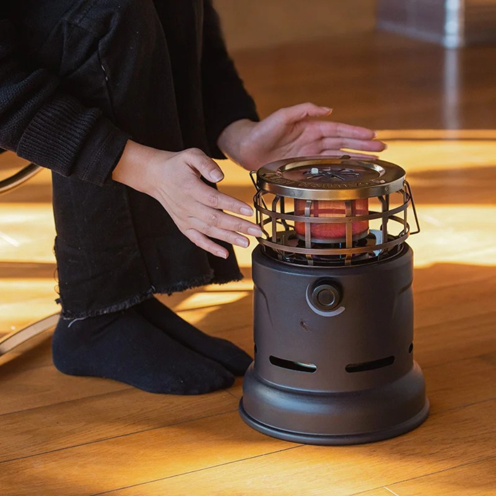 Camping Stove 2700W Multi Function Gas Heater Outdoor Cooking System – Black