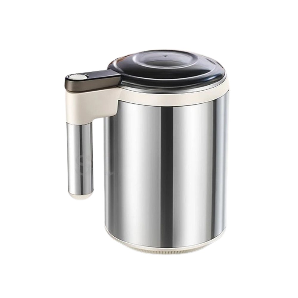 Electric Grinder 600W Stainless Steel Grain and Spice Mill 12 Blade Powder Grinder – White