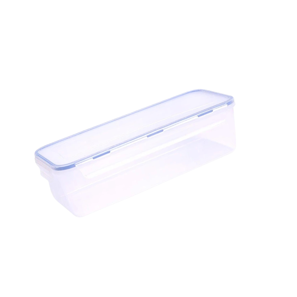 Large Plastic Bread Loaf Storage Container Airtight Bread Box with Lid