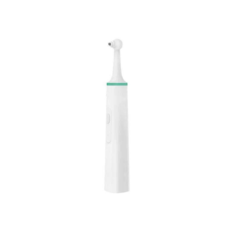 Electric Pet Tooth Cleaner Rechargeable Oral Care Brush with 4 Heads - Pink