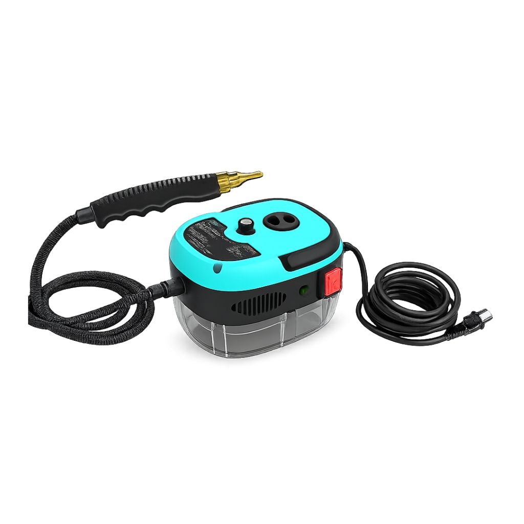 Steam Cleaner Portable 2500W Multi Function Handheld Cleaning Machine 900ml - Teal