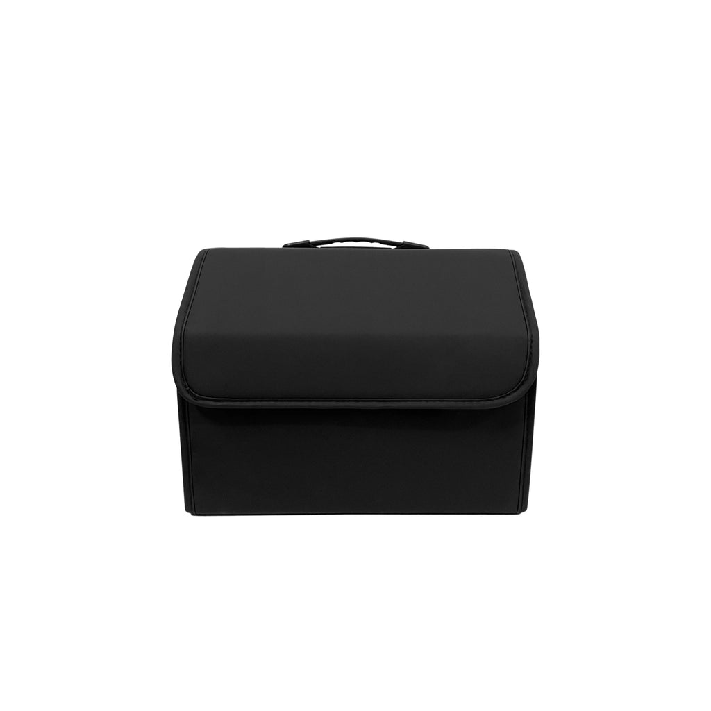 Storage Box 40cm Foldable PU Leather Car Trunk Organiser Dust Resistant Collapsible