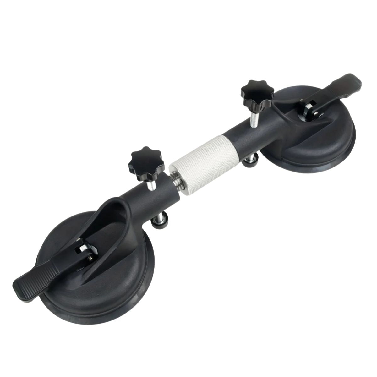 Glass Suction Cup Lifter Heavy Duty Aluminum Vacuum Plate Handle Dual Pad Lifting Tool
