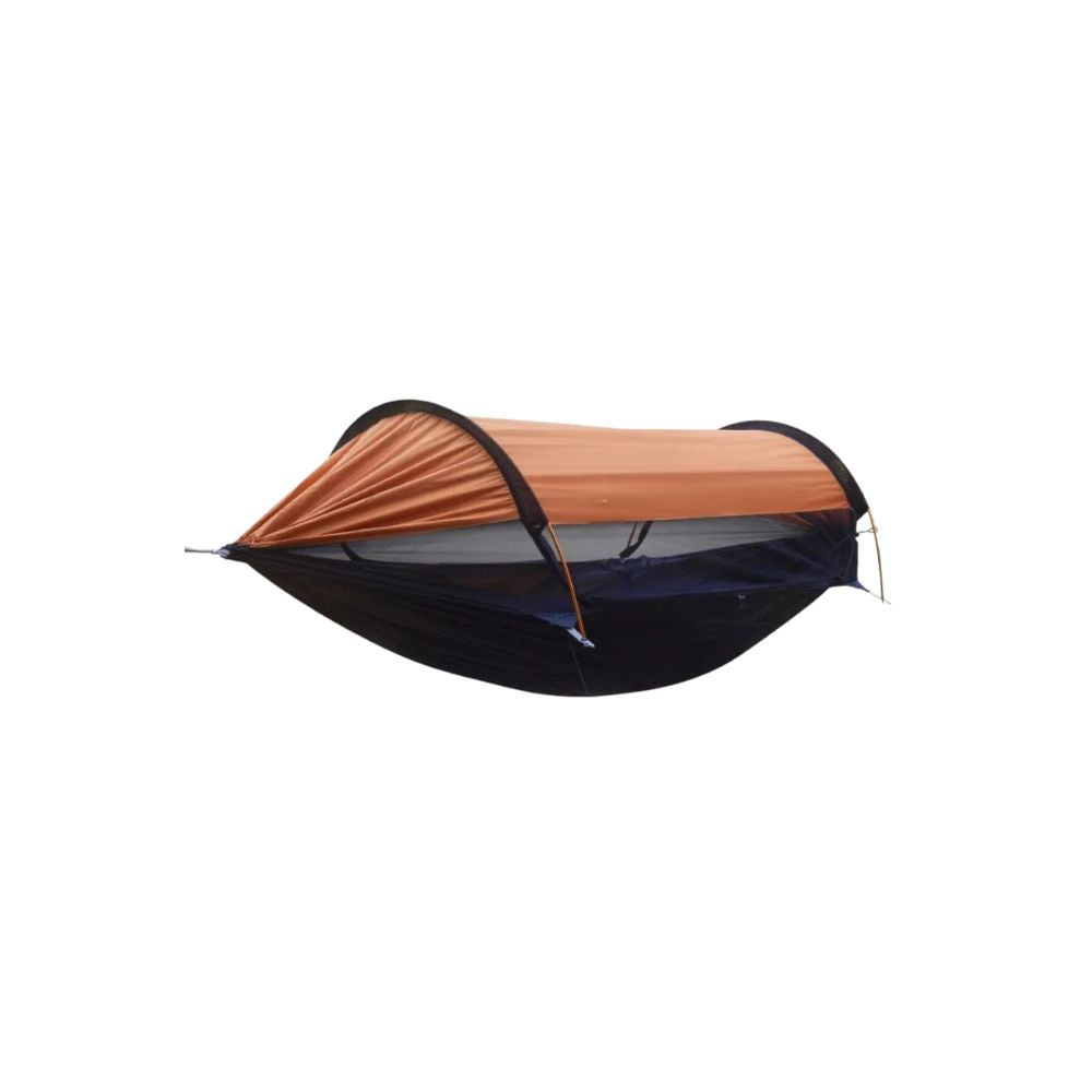 Camping Hammock Double Person Portable Outdoor Hammock with Mesh - Grey