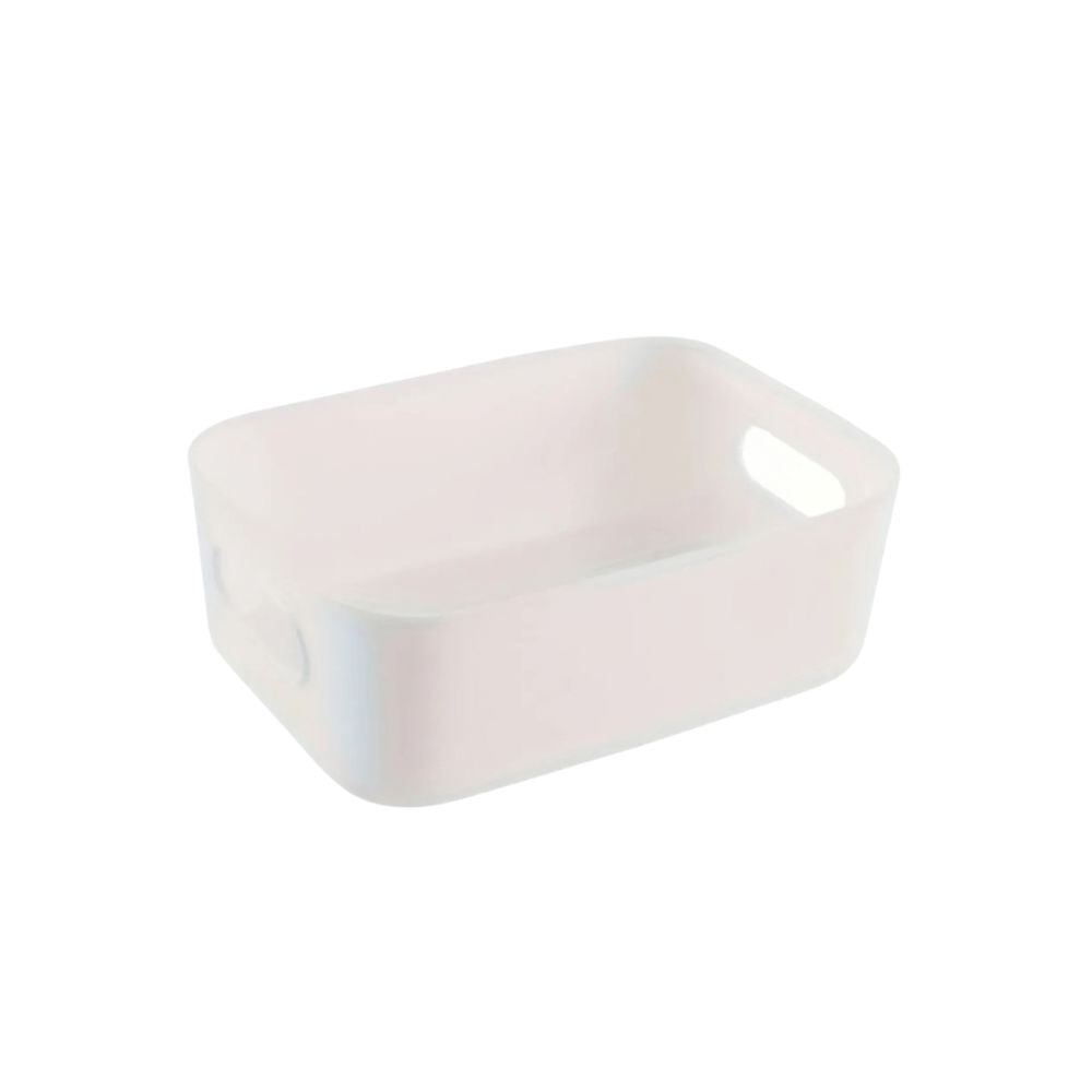 Storage Basket 10 Piece Plastic Desktop Organiser for Kitchen Bathroom and Office