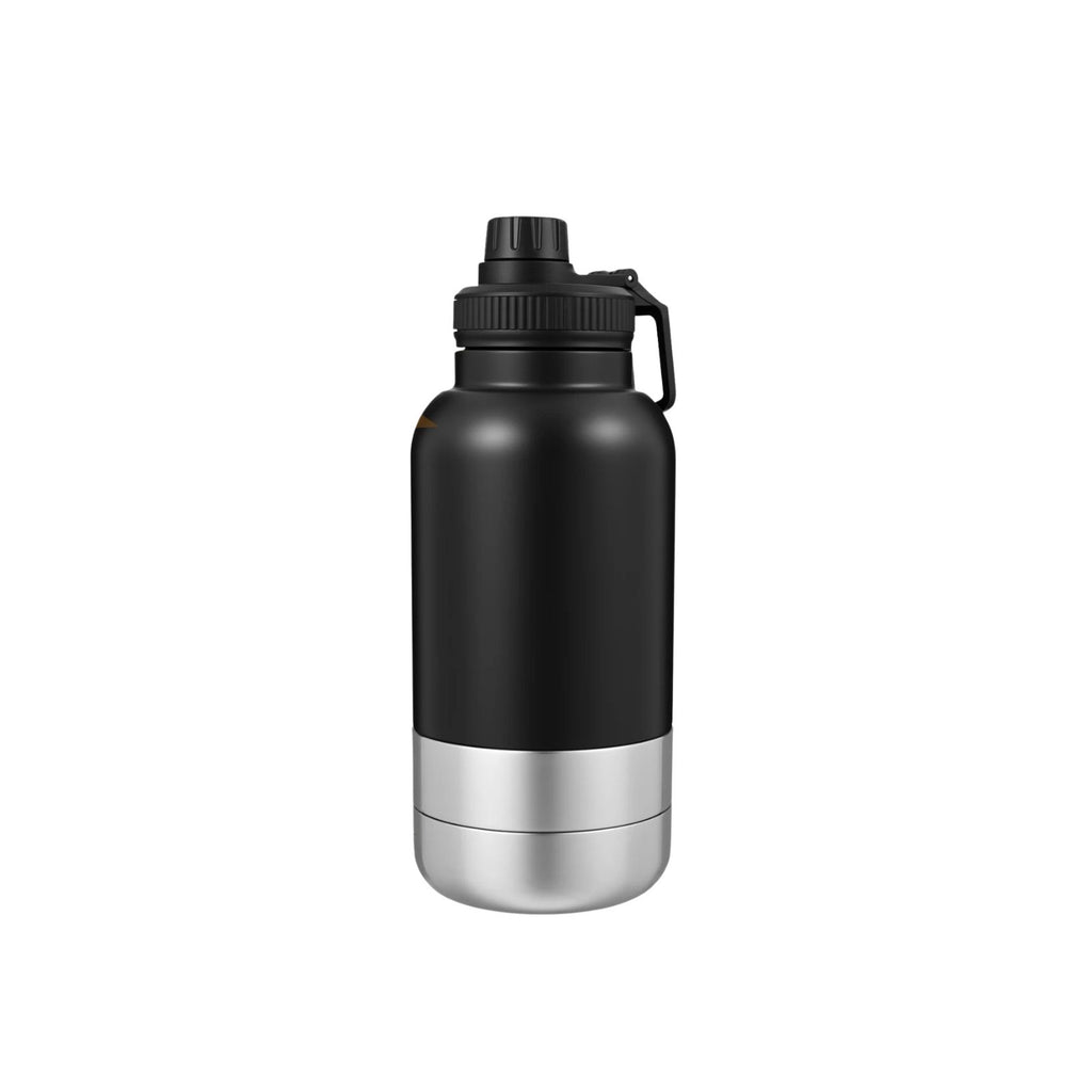 Dog Water Bottle 3-in-1 Stainless Steel Leakproof Travel Bottle with Detachable Bowls