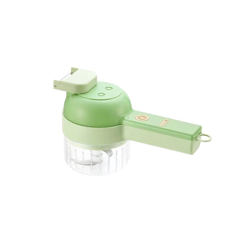 Electric Garlic Chopper 200mL 40W Rechargeable Vegetable Cutter 304 Stainless Steel Blade
