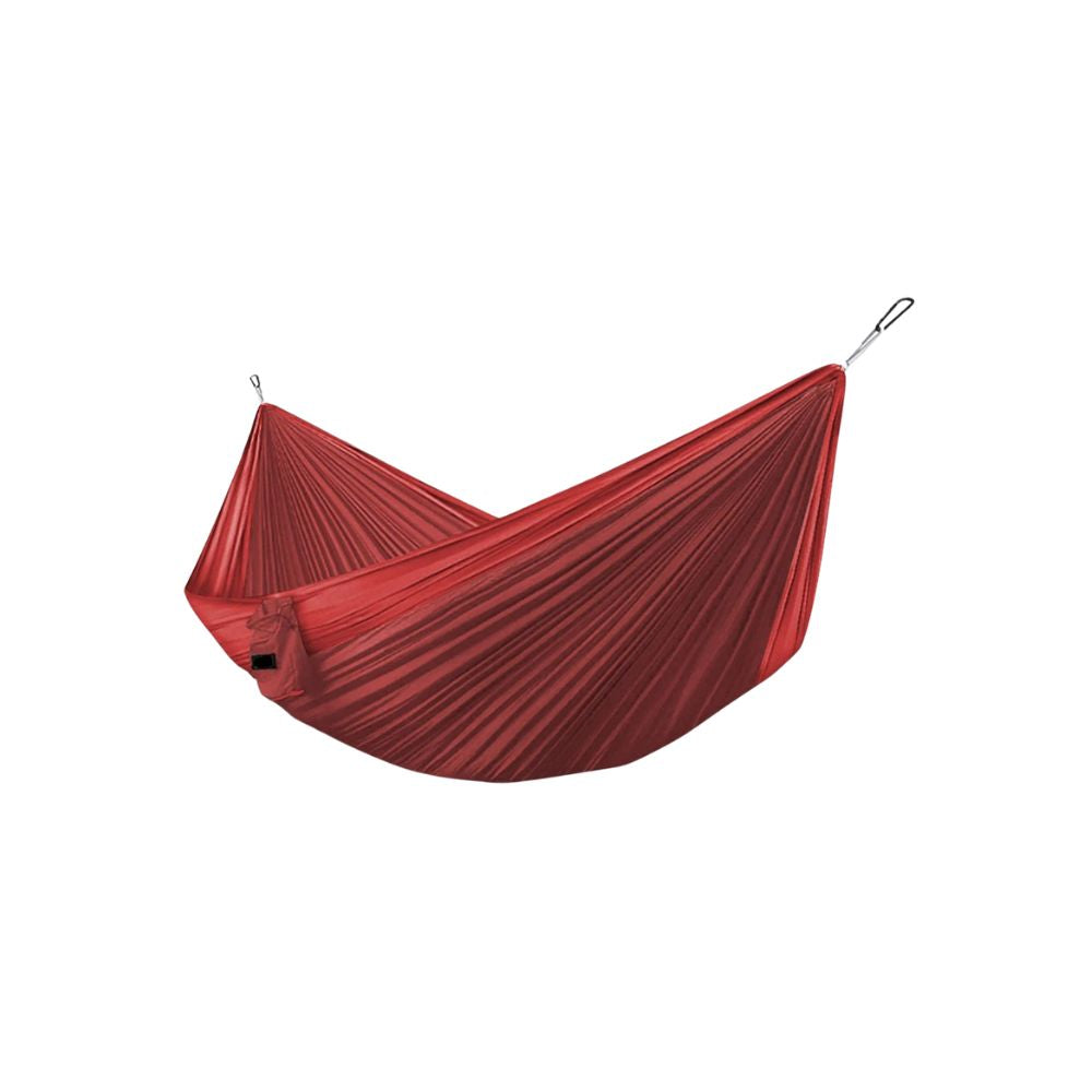Camping Hammock Portable Parachute Nylon Outdoor Hanging Hammock - Green