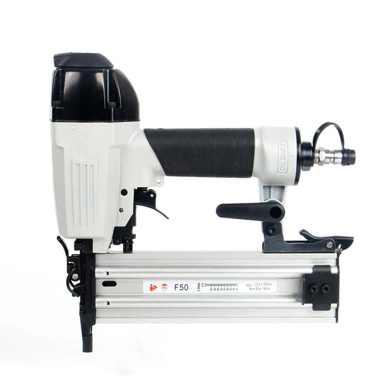 Pneumatic Straight Nail Gun Heavy Duty 20-50mm Air Powered Fastening Tool