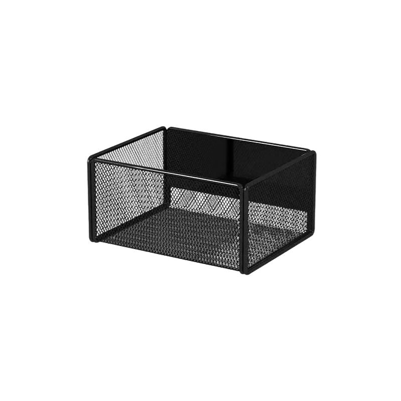 Storage Hanging Basket Steel Kitchen Shelf Organiser for Refrigerator Side Wall Mount Rack - White