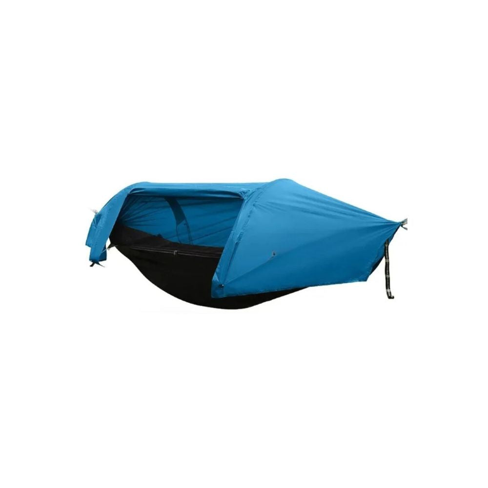 Camping Hammock Tent 3 In 1 Waterproof Outdoor Shelter with Mesh - Blue