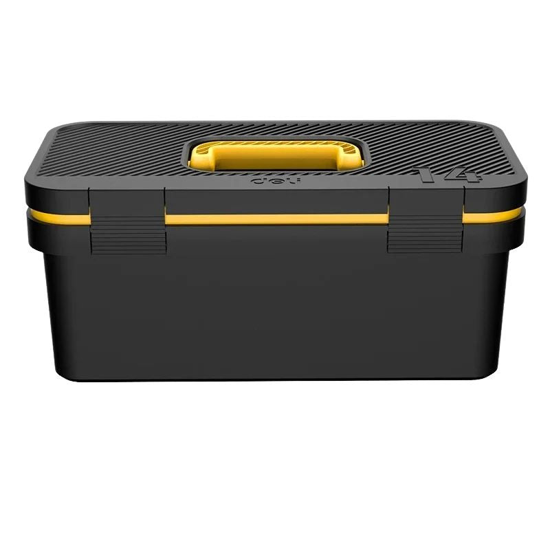 Portable Heavy Duty Tool Storage Box 35 cm Plastic Organizer Case with Carry Handle