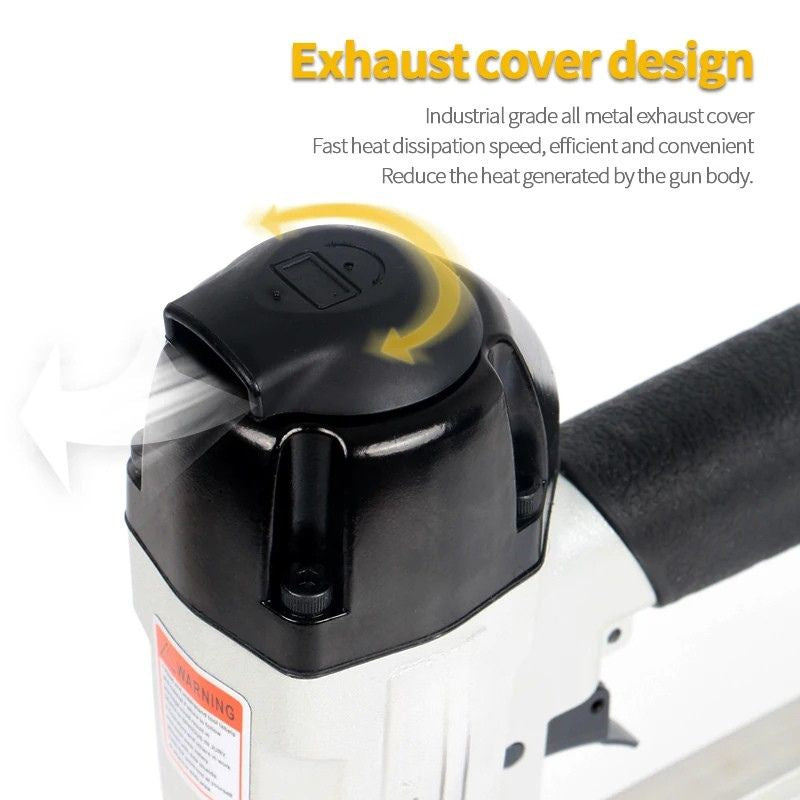 Pneumatic Straight Nail Gun Heavy Duty 20-50mm Air Powered Fastening Tool