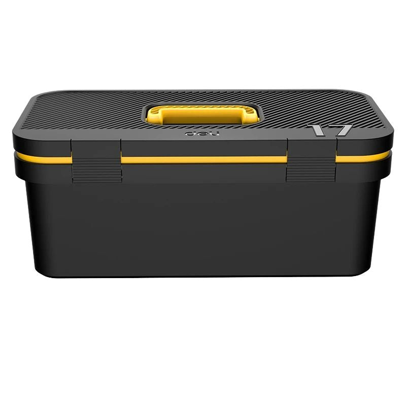 Portable Heavy Duty Tool Storage Box 40.5 cm Plastic Organizer Case with Carry Handle