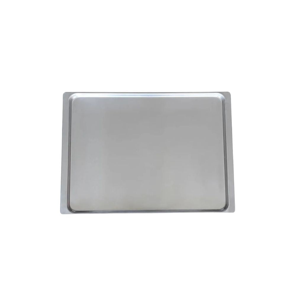 Non-Stick Aluminum Baking Tray 31.5 × 43.5cm Rectangular Oven Baking Sheet for Cookies Bread and Pastries - Light Grey