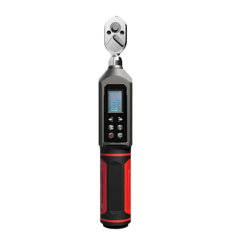 Torque Wrench Digital Adjustable Heavy Duty Repair Tool 0.9-60 Nm Bidirectional Ratchet Head