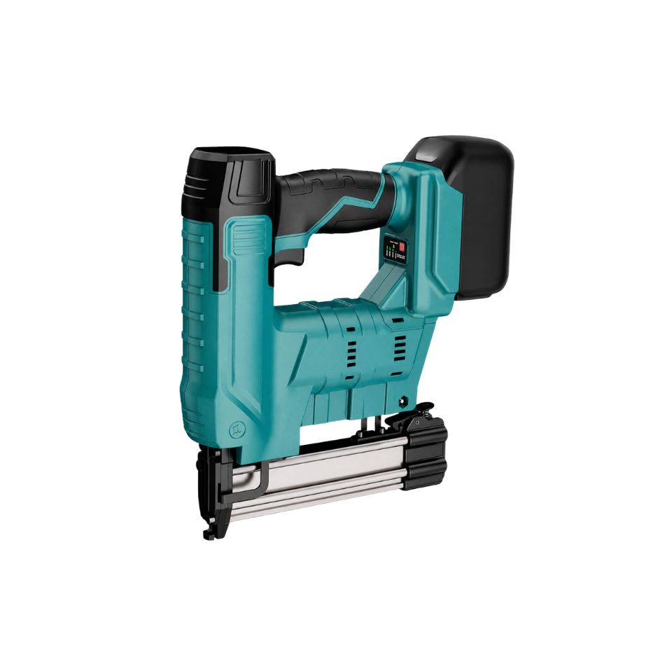 Nail Gun Cordless Brushless 2 in 1 Heavy Duty Brad Nailer 18V 16-32mm Nails with 800 Nails & 800 Staples