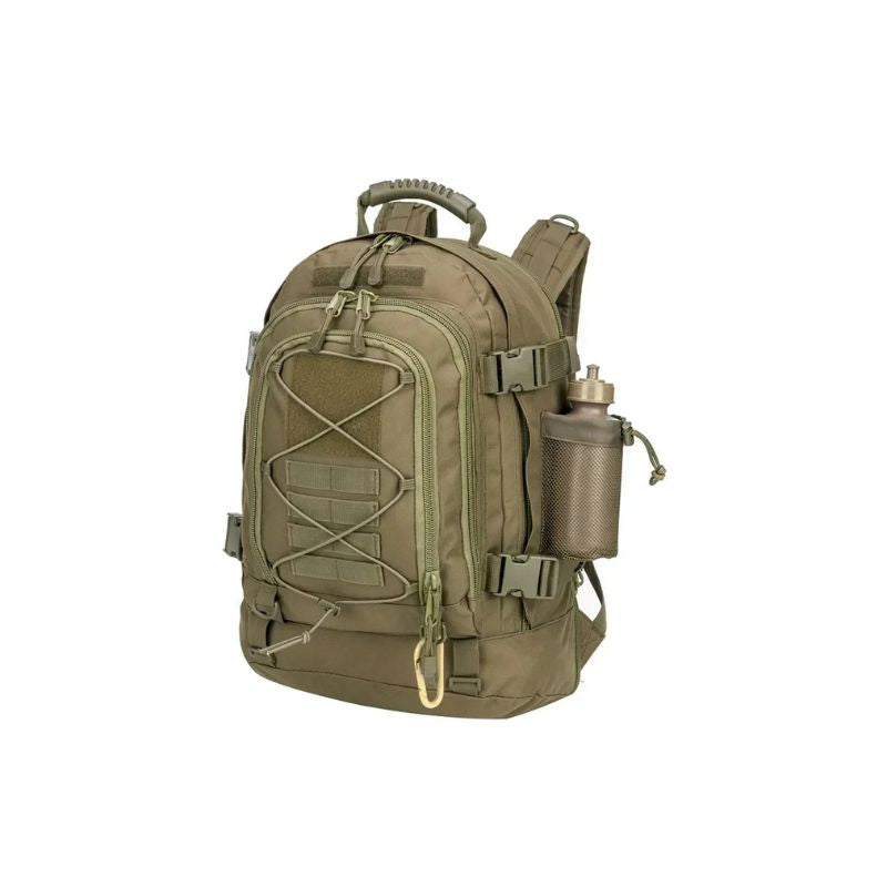 Tactical Backpack 60L Expandable Waterproof Hiking Travel Laptop Bag - Green
