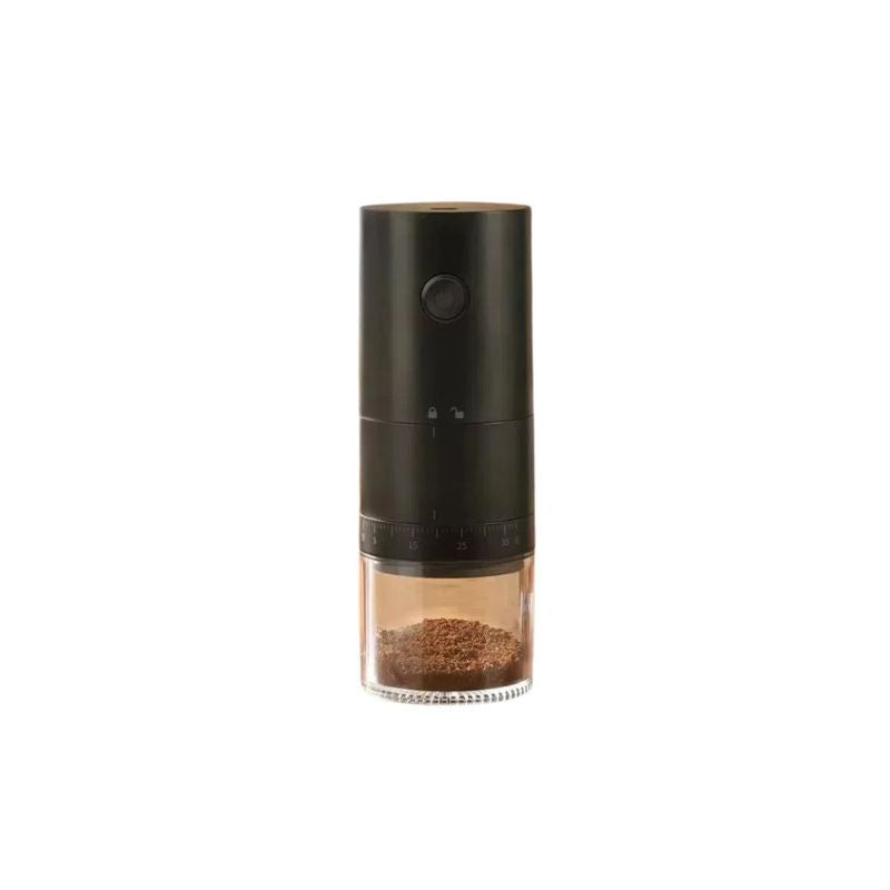 Coffee Bean Burr Mill 38 Level USB Rechargeable 2000mAh Electric Digital Display Portable - Beige