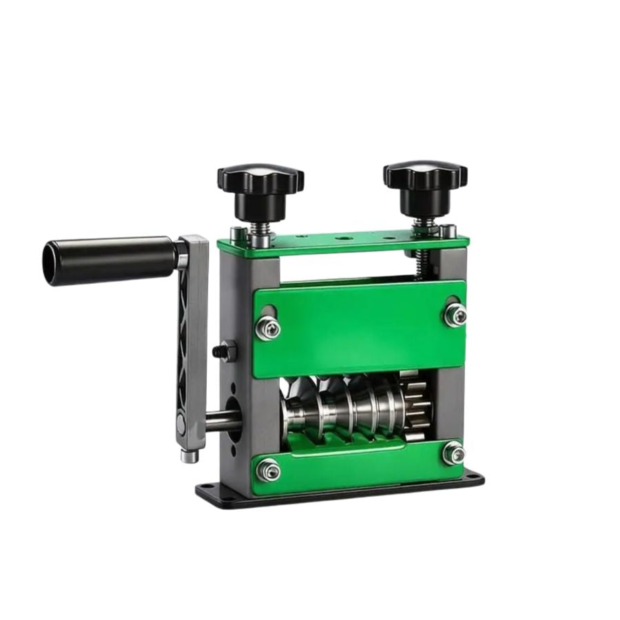 Manual Wire Stripper 1-17mm Dual Drive Cable Recovery Machine Adjustable Stripping Tool - Green