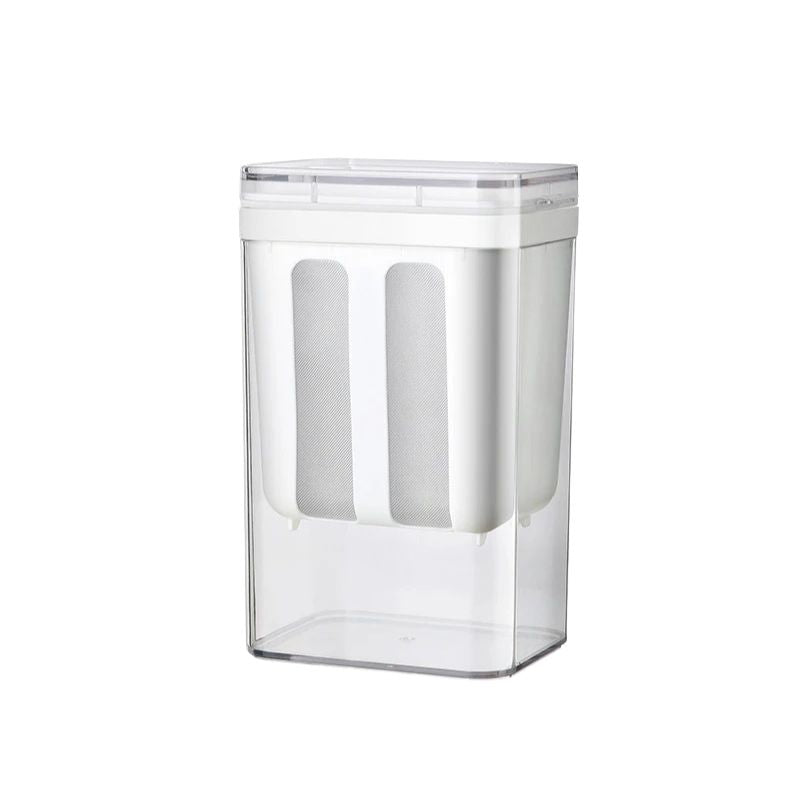 Yogurt Filter 1800mL Stainless Steel Mesh Cold Filtration Whey Separator Container