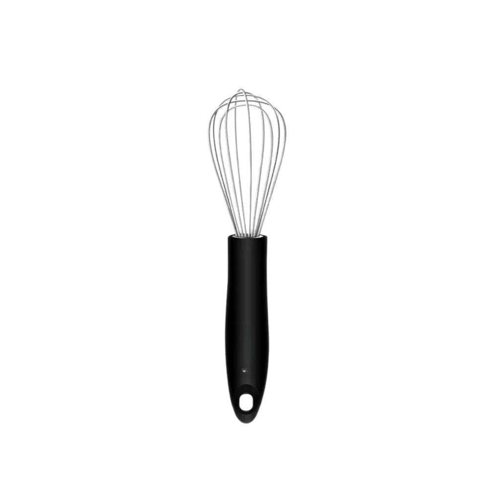 Hand Whisk 26cm Stainless Steel Wire Egg Beater Manual Balloon Mixer for Baking - Medium
