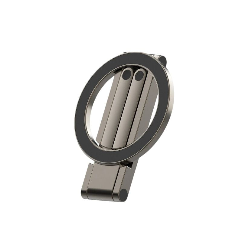 Magnetic Phone Holder Flexible Rotating Travel Mount for Selfies - Black