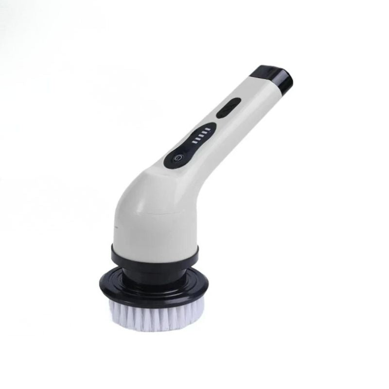 Portable Rechargeable Electric Spin Cleaning Brush 9-in-1 Multi Surface Scrubber with LED Display
