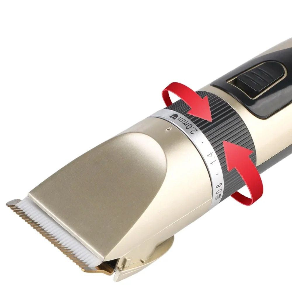 Pet Hair Clipper Rechargeable Electric Grooming Trimmer Cordless Hair Cutting Kit for Dogs Cats Rabbits