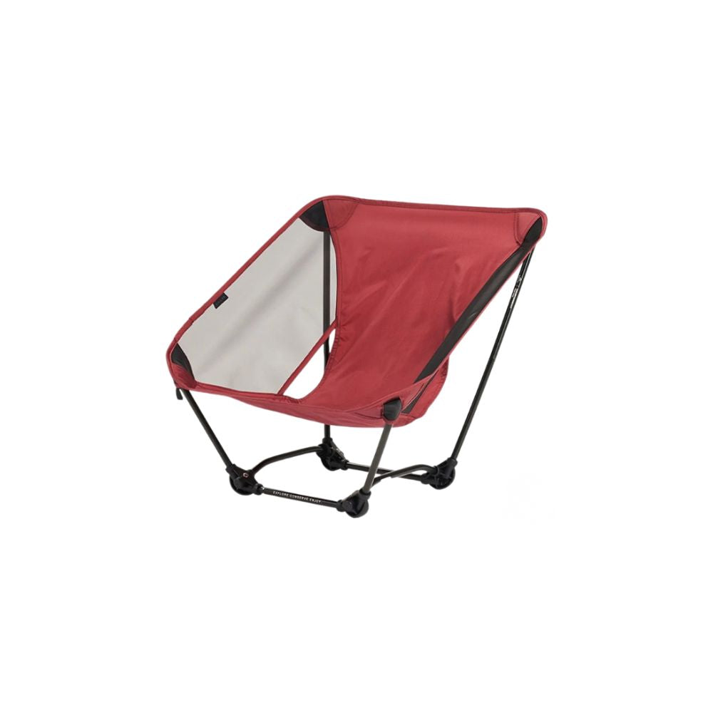 Camping Chair 650g Ultralight Folding Ground Seat Aluminum Alloy Outdoor Hiking Chair - Blue