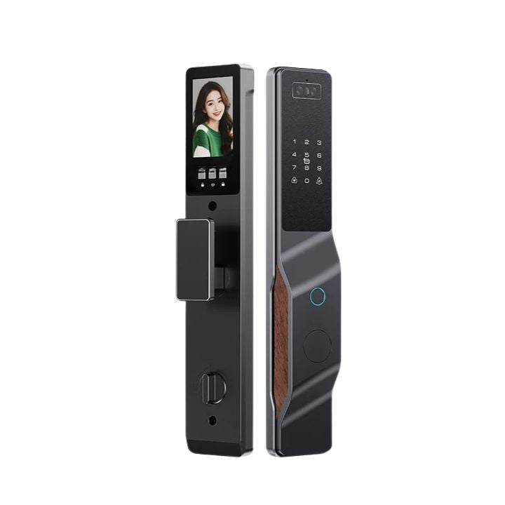 Smart Door Lock 3200mAh WiFi Biometric Access Touch Keypad Aluminium Alloy