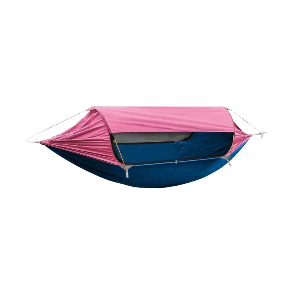 Camping Hammock with Mosquito Net Waterproof Canopy Double Person - Pink