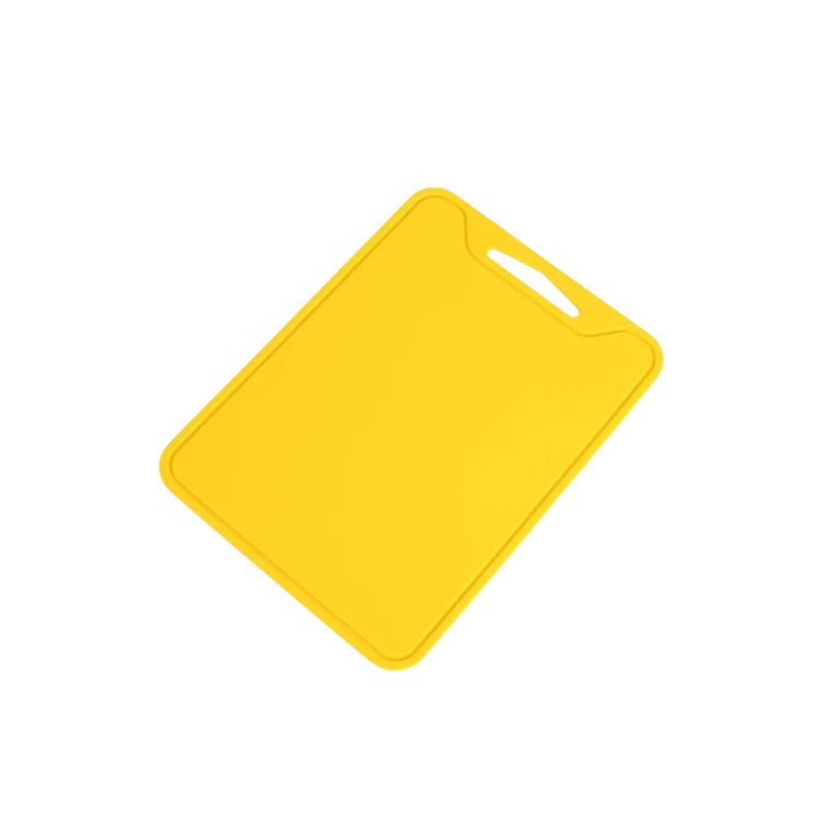 Food Grade Silicone Cutting Board Non Slip Kitchen Chopping Board for Meat Vegetables and Fruits Dishwasher Safe - Blue