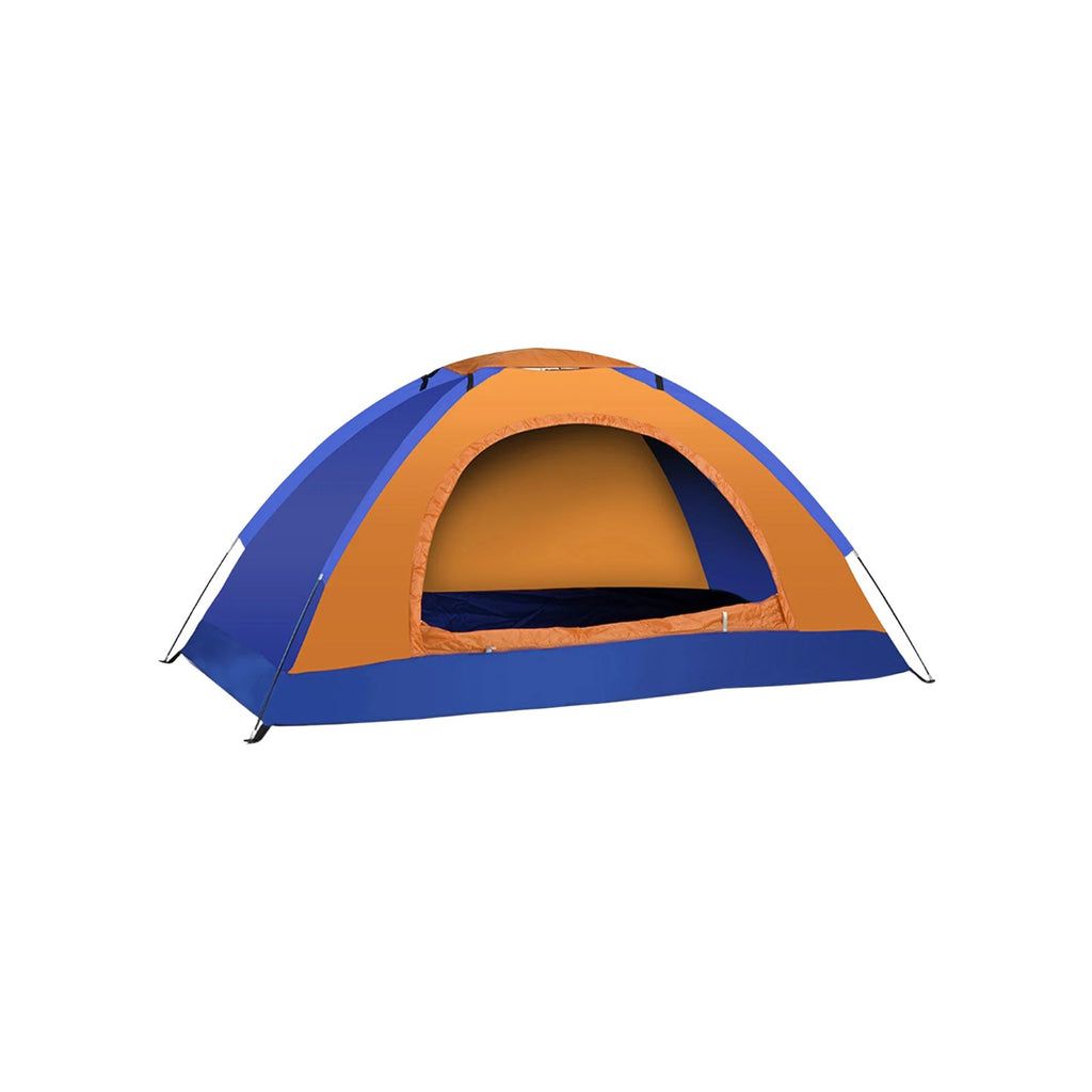 Camping Tent 2 Person Ultralight Portable Hiking Shelter - Orange