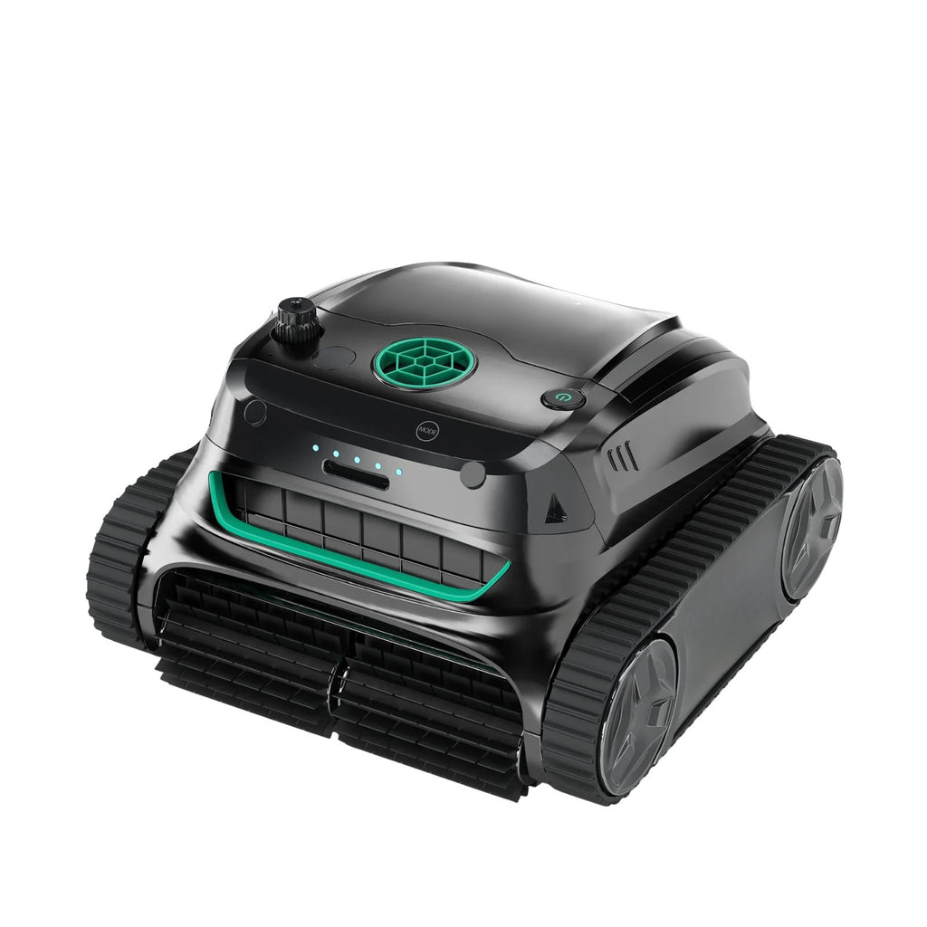 Swimming Pool Cleaner 7800mAh Cordless Wall Climbing App Controlled Dual Filtration 300m² Coverage
