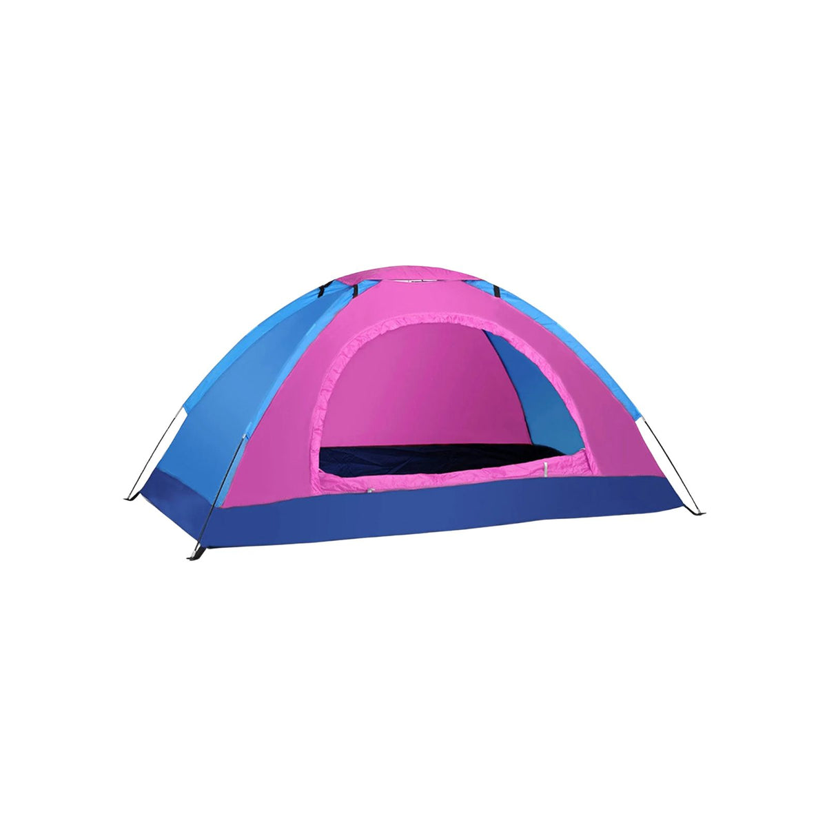 Camping Tent 2 Person Ultralight Portable Hiking Shelter - Orange
