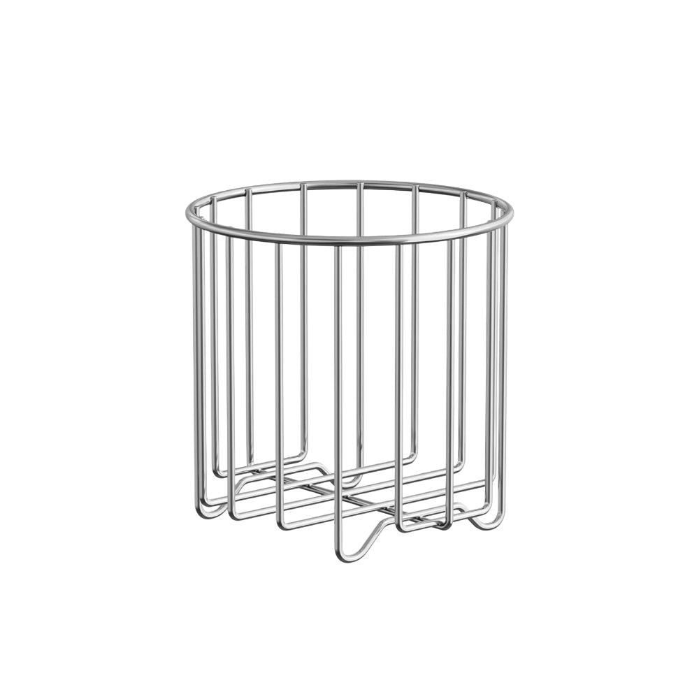 304 Stainless Steel Trash Bag Holder Kitchen Sink Garbage Bag Rack Countertop Waste Organizer Square