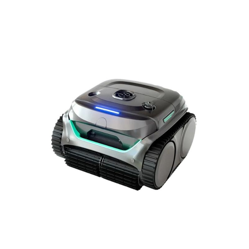 Robotic Pool Cleaner App Controlled Wall Floor Waterline Cleaning 180min Runtime Rechargeable