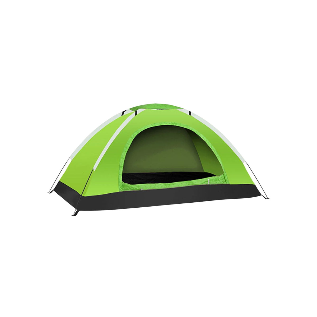 Camping Tent 2 Person Ultralight Portable Hiking Shelter - Orange