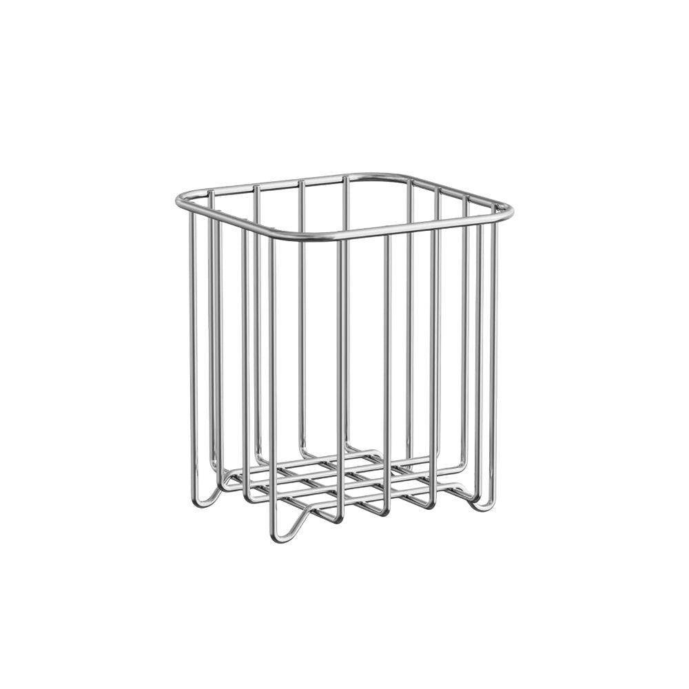304 Stainless Steel Trash Bag Holder Kitchen Sink Garbage Bag Rack Countertop Waste Organizer Square