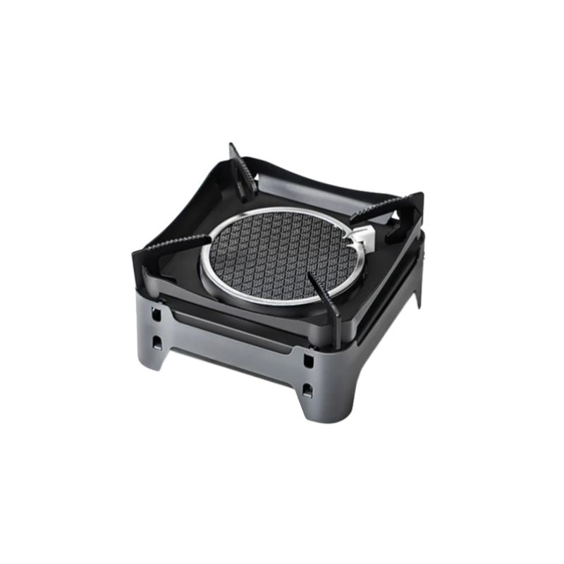 Portable Gas Camping Stove 3600W Infrared Burner with Ignition - Grey