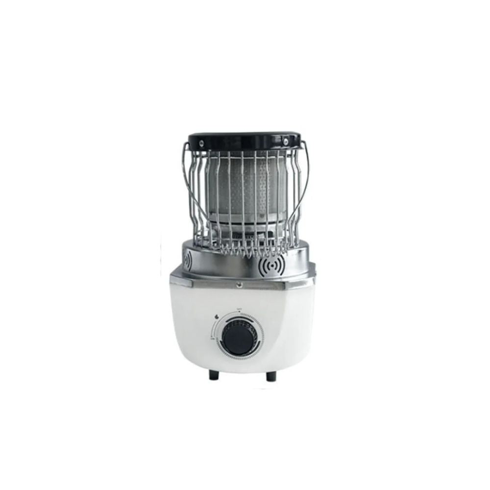 Portable Outdoor Cooking Stove 2300W Camping Cooker with Carry Storage Bag - White