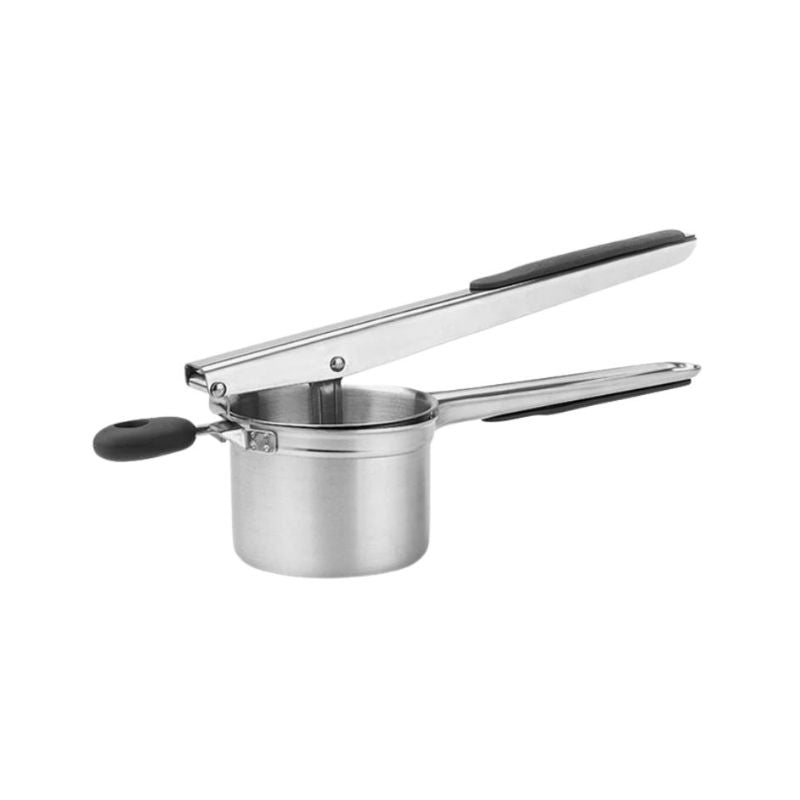 Potato Ricer 9.8cm Stainless Steel Press with 3 Interchangeable Discs Heavy Duty Kitchen Tool
