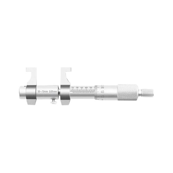 Internal Micrometer Heavy Duty Stainless Steel Precision Measuring Tool 50-75mm Range 0.01mm Accuracy