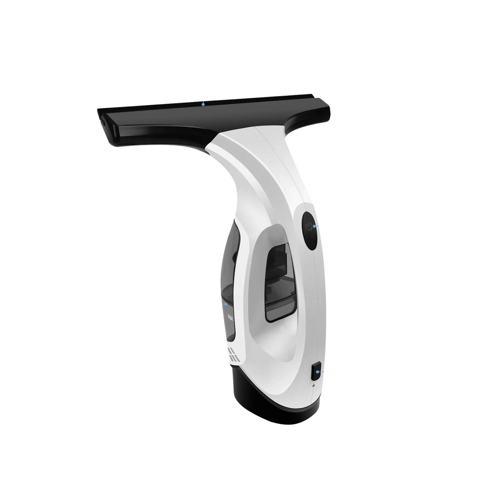 Window Cleaner 2200mAh Cordless Glass Vacuum Wiper with Spray Bottle and Water Tank