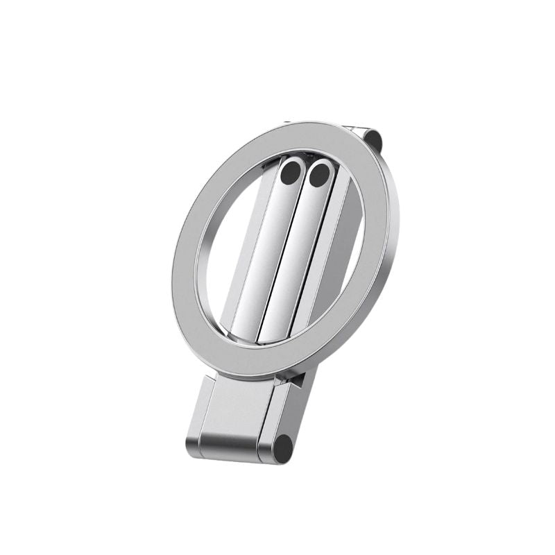 Magnetic Phone Holder Flexible Rotating Travel Mount for Selfies - Black