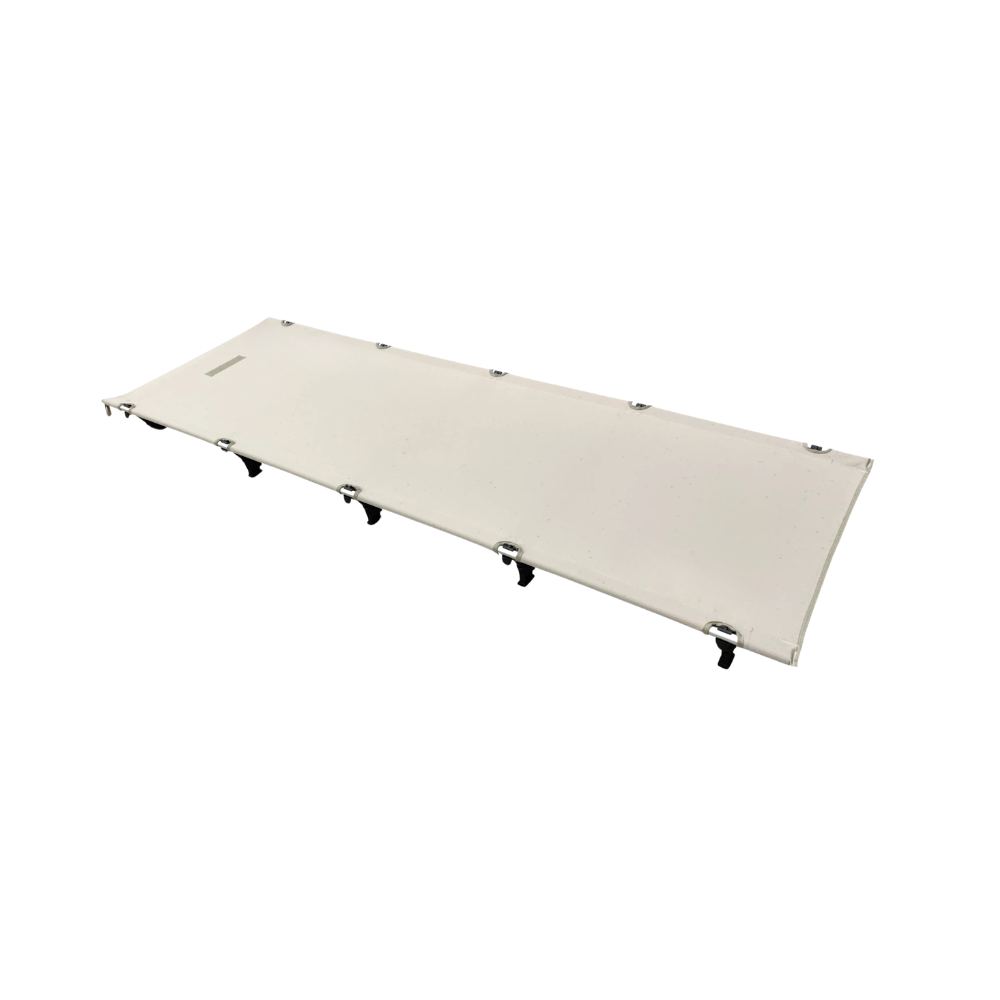 Camping Cot 70cm Portable Folding Bed Ultralight Aluminum Frame Outdoor Guest Bed – Khaki