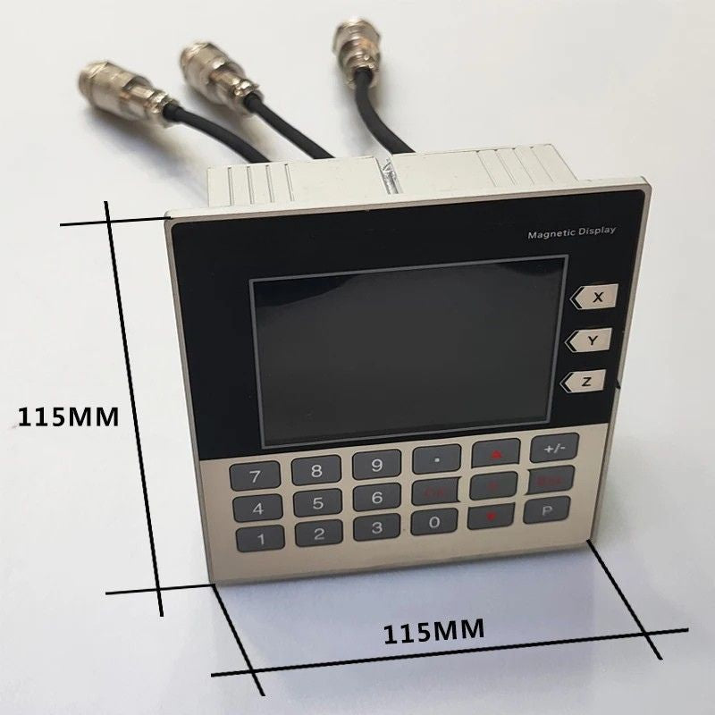 LCD Measuring Display 7m Metal Position Tracking Device CNC Machine Measurement System